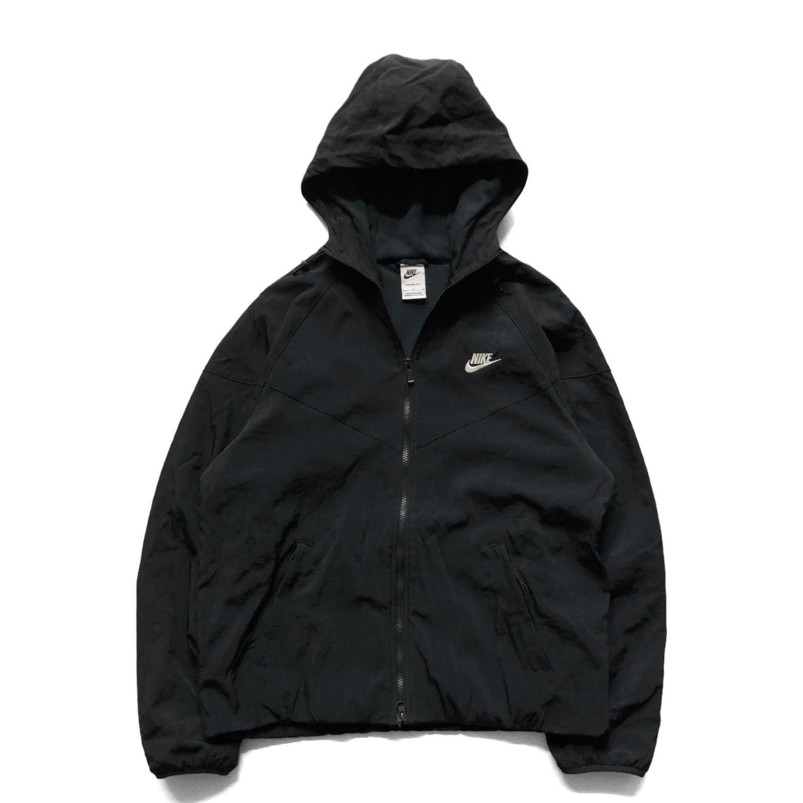 美品】NIKE ナイキ WR Winter Woven Hoodie JKT Black THERMA-FIT ウィンター ウーブン フーディ  ウィンドブレーカー ナイロン ジャケット L 黒 ブラック FB8619-010 - メルカリ