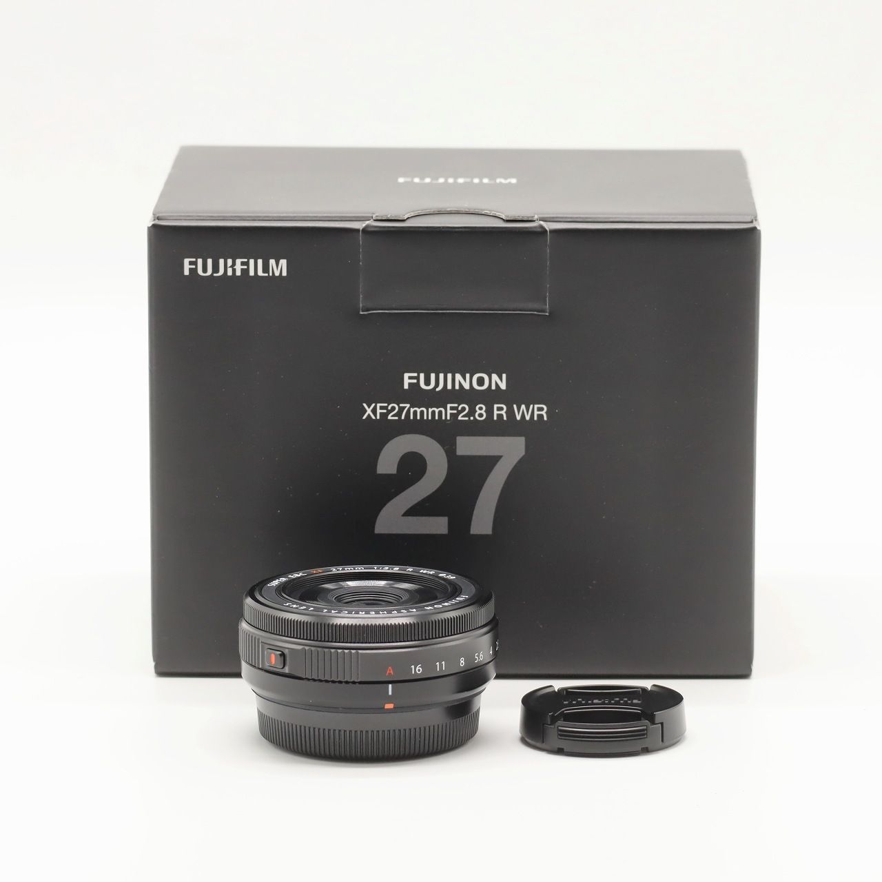 FUJIFILM XF27mm F2.8 R WR パンケーキ単焦点レンズ 防塵防滴 軽量 