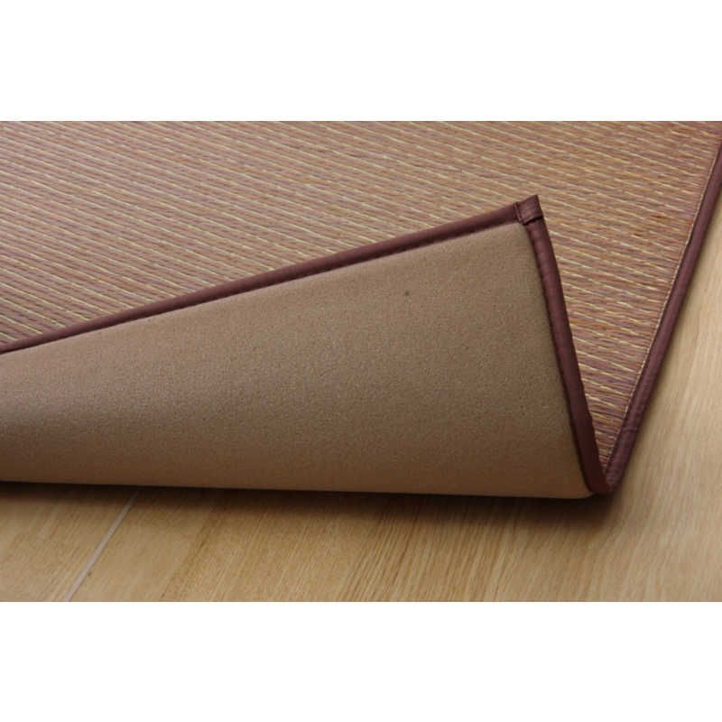 イケヒコ い草ラグカーペット Fソリッド ライトブラウン NEXPOTALLINN_EU