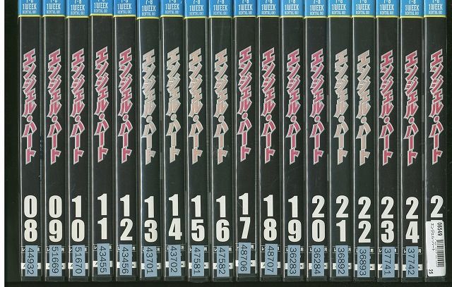 DVD エンジェル・ハート 全25巻 ※ケース無し発送 レンタル落ち ZV2158