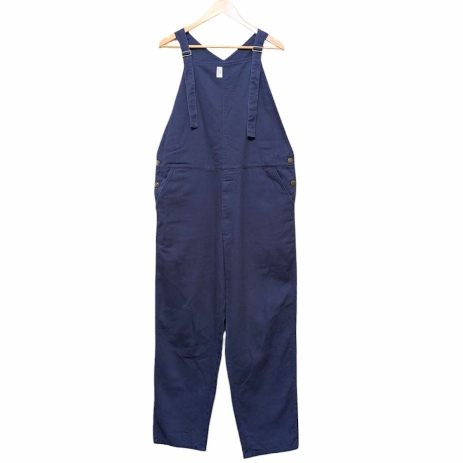 DESCENDANT WADER TWILL OVERALL NAVY ディセンダント オーバーオール 211WVDS-PTM10 ネイビー サイズ 3