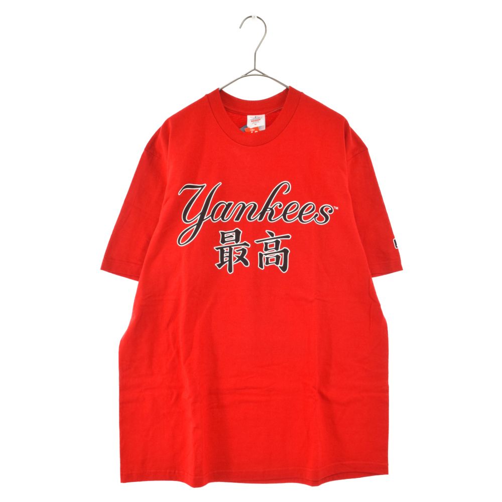 SUPREME (シュプリーム) 22AW ×New York Yankees Kanji MLBi Teams Tee