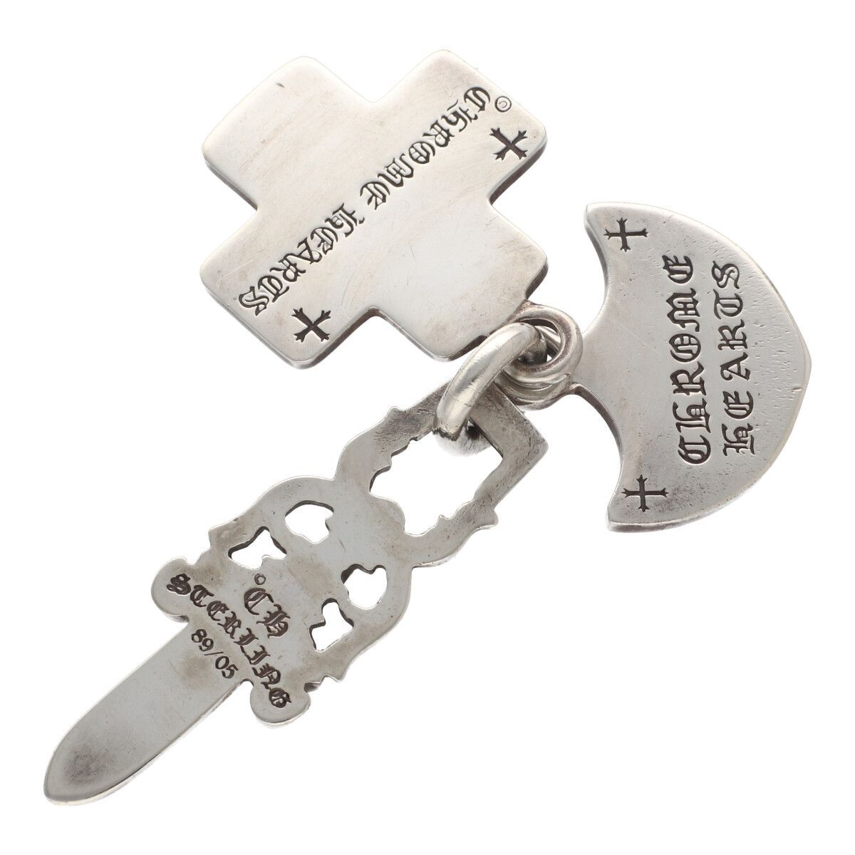 中古】 CHROME HEARTS クロムハーツ 3トリンケッツ SV925