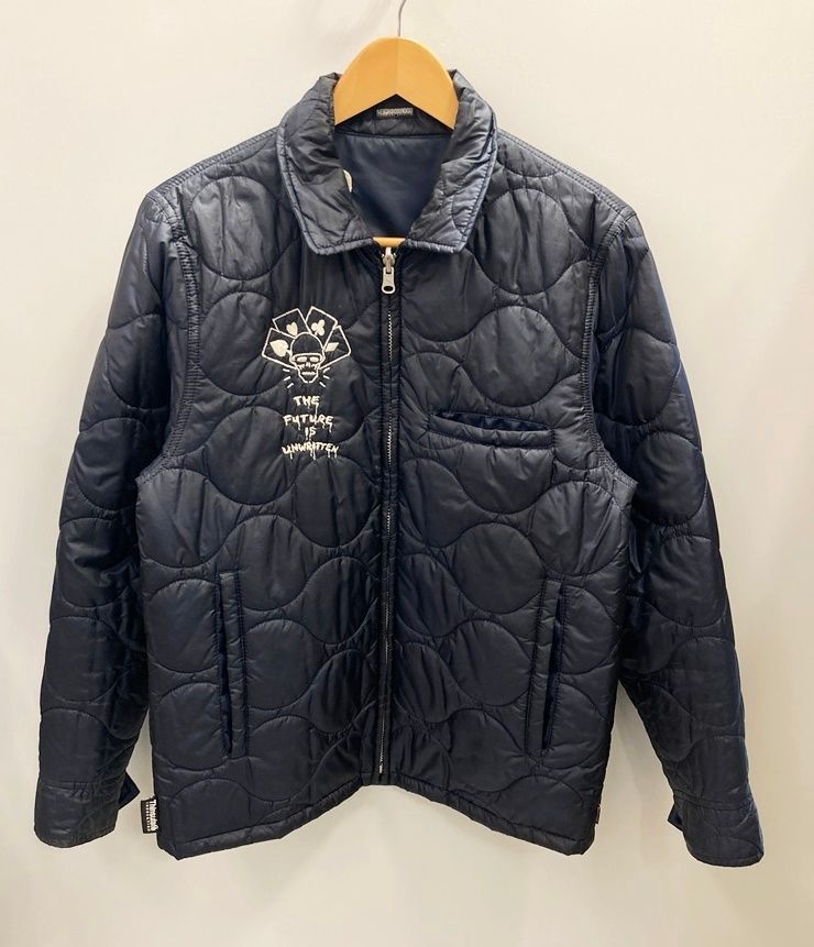 ネイバーフッド NEIGHBORHOOD Alarms / ET-JKT キルティング リバーシブル  MADE IN JAPAN TSNH-JK-05 ジャケット ネイビー Mサイズ 101MT-2639