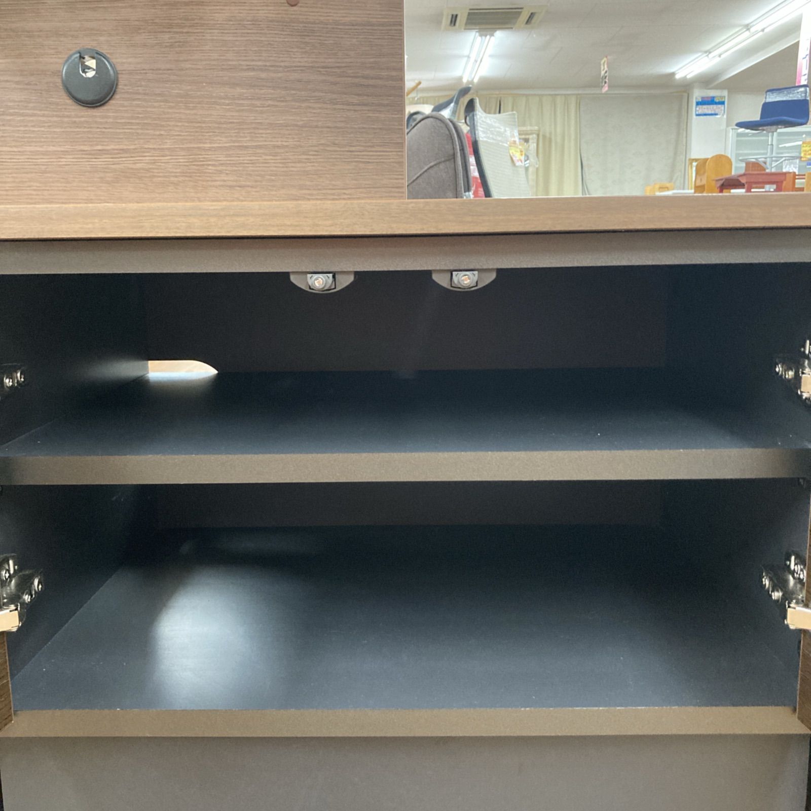 テレビスタンド付ローボード 32-55インチ