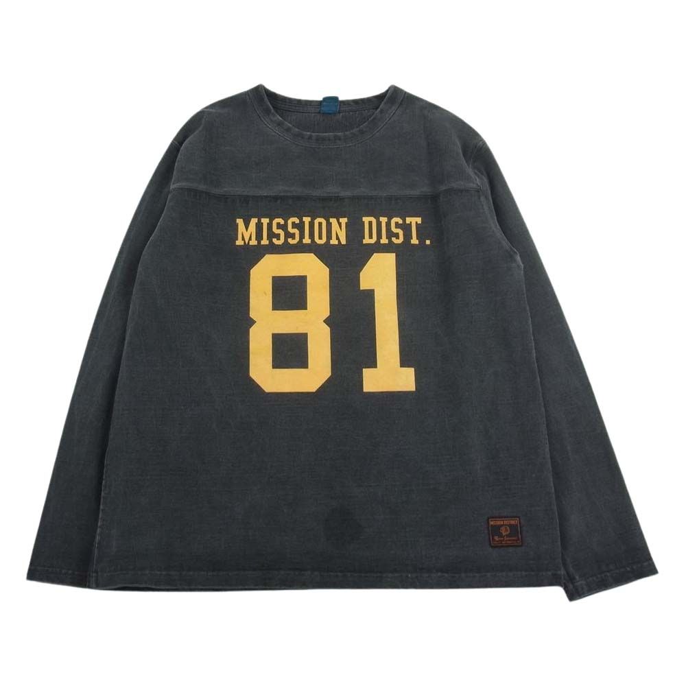 ミッションディストリクト MISSION DISTRICTブラック L