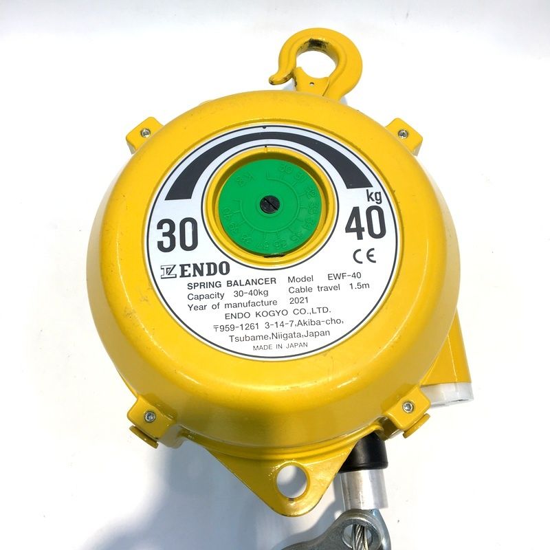 【未使用品】スプリングバランサー　EWF-40 EWF-40 | スプリングバランサー（容量0.5～90kg） | 遠藤工業