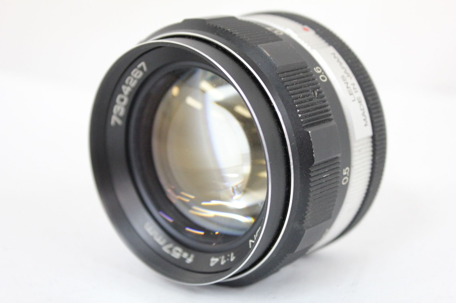 返品保証 コニカ Konica Hexanon 57mm F1.4 レンズ e809