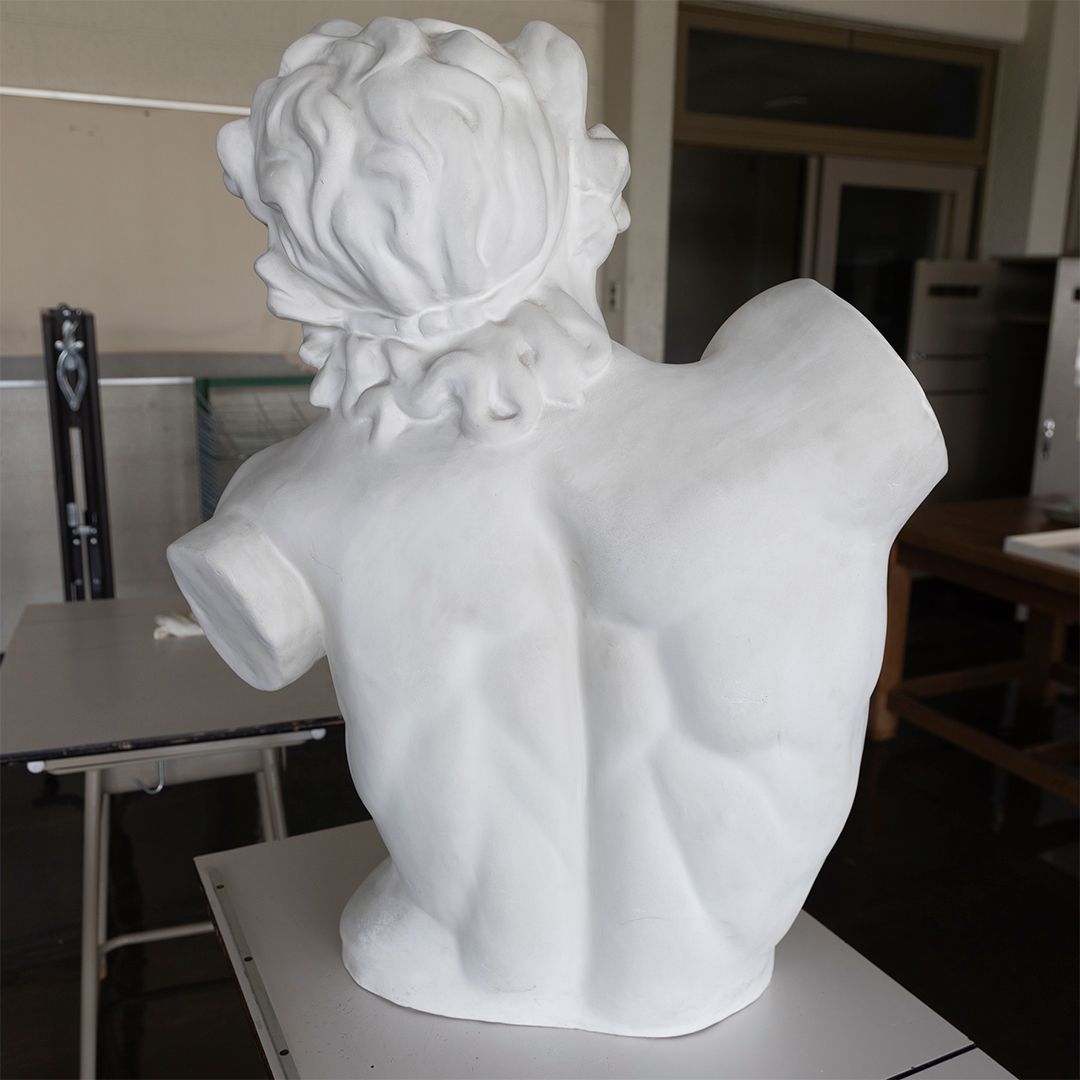 ラオコーン石膏像 H-011 ラオコーン半身像 - 日本で唯一の石膏像専門ショップ