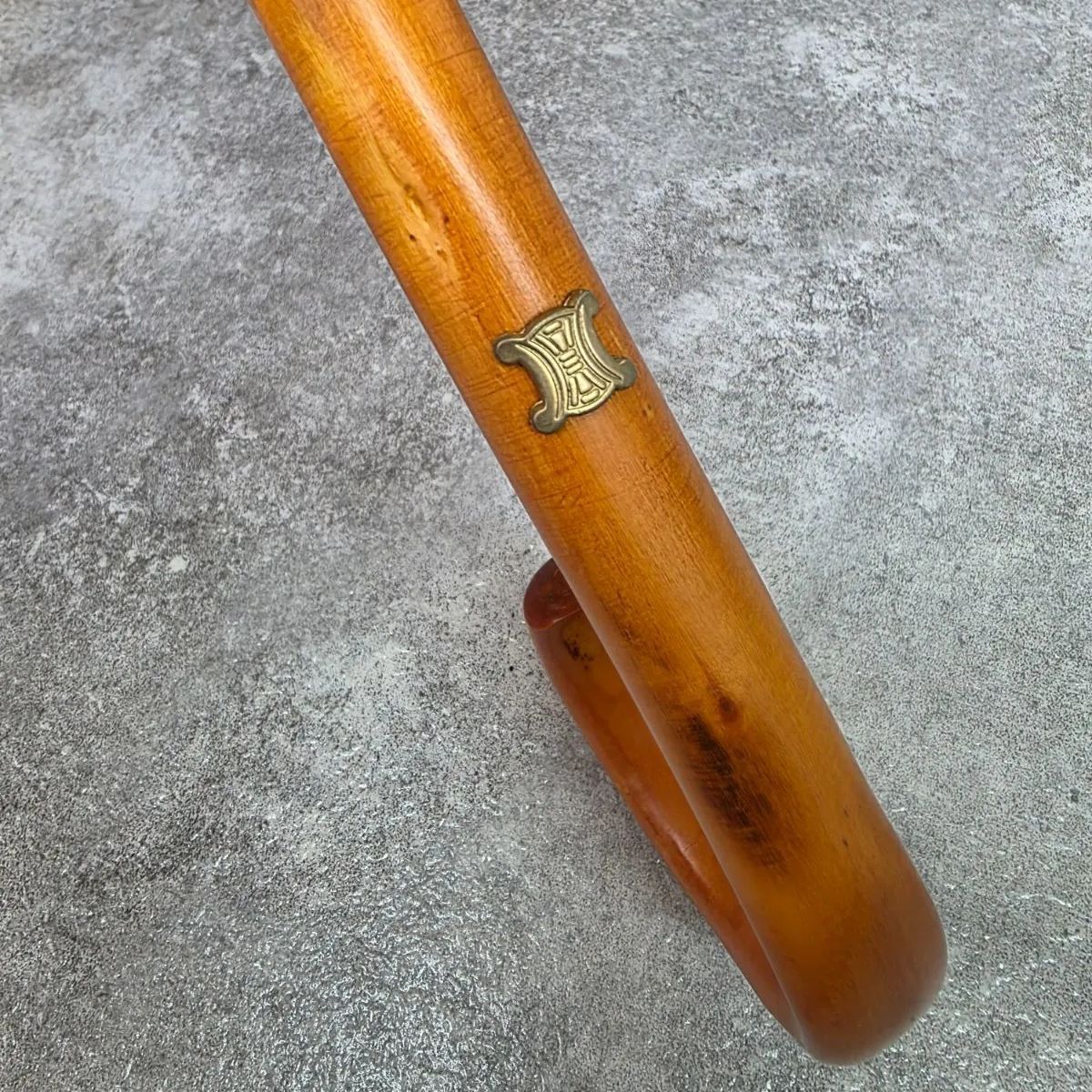 お げ品 CELINE セリーヌ マカダム 総柄 トリオンフ 長傘 傘 アンブレラ PAWNSHOPRiZ パウンショップリズ