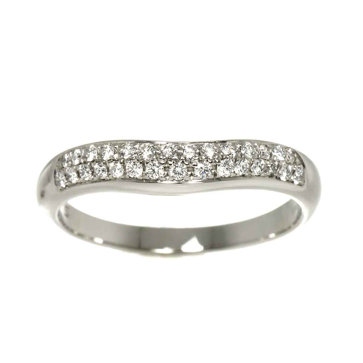 ブルガリ BVLGARI フェディ 10号 リング ダイヤ Pt プラチナ 指輪 Pt プラチナ 指輪 Fedi Ring 証明書付き 90294936