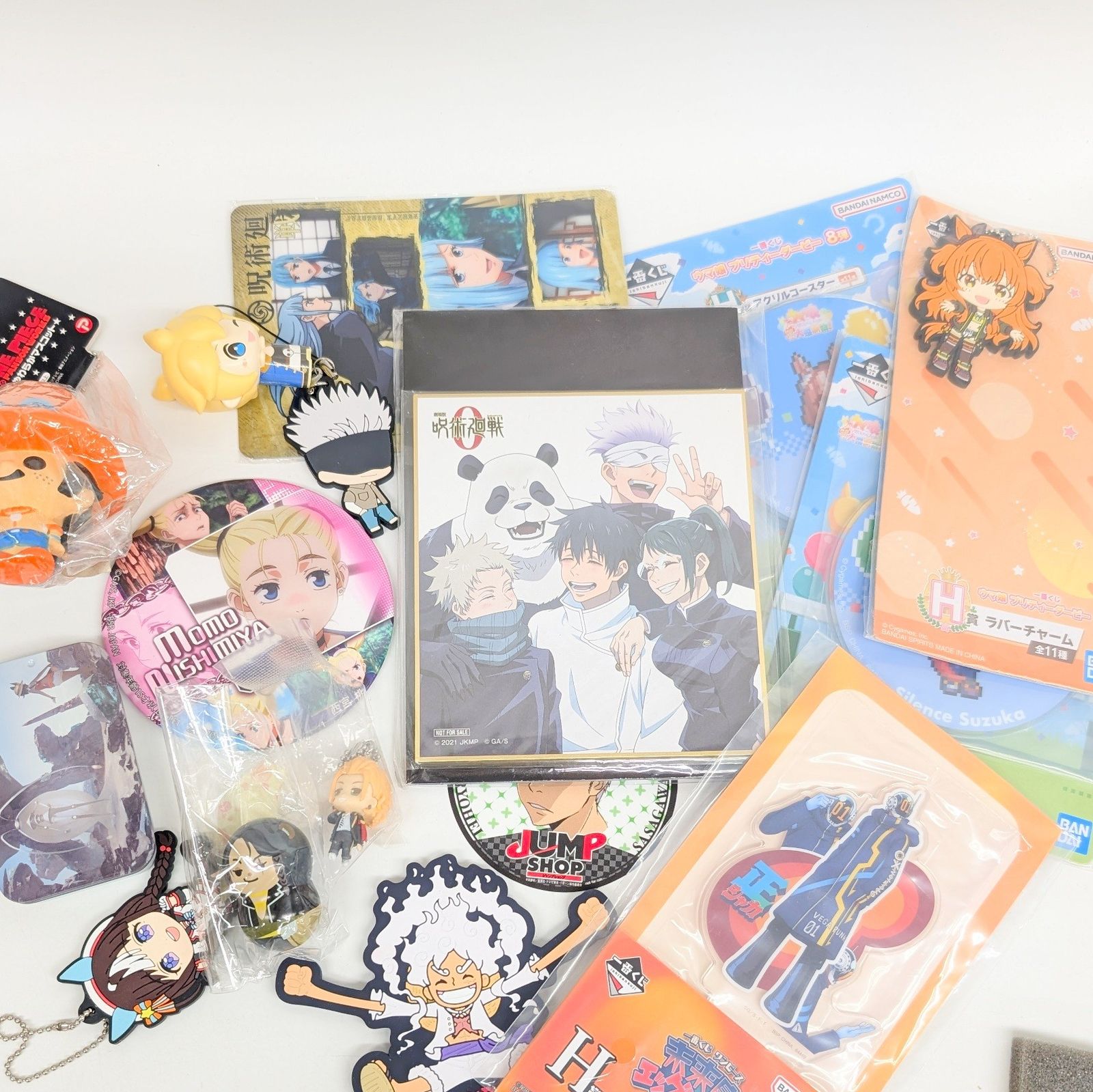 アニメグッズ 大量 まとめ売り 80サイズ 5910A 呪術廻戦 ワンピ リゼロ