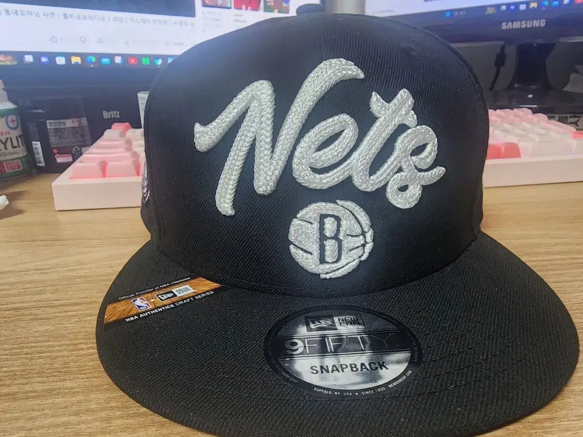 NEW ERA ニューエラ ブルックリン ネッツ スナップバック ブラック