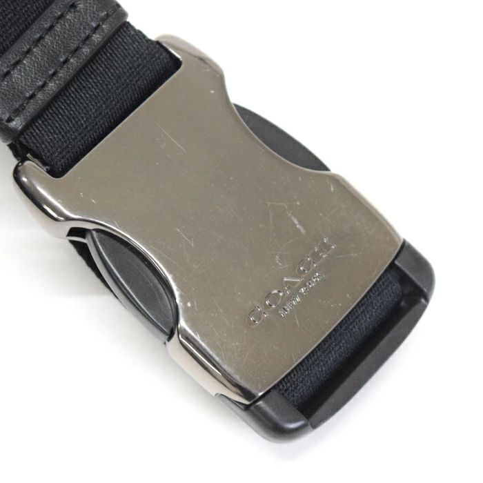 コーチ COACH ワーレン ベルト バッグ シグネチャー キャンバス