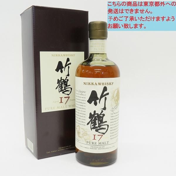ane ニッカ 竹鶴 17年 NIKKA WHISKY ピュアモルトウイスキー