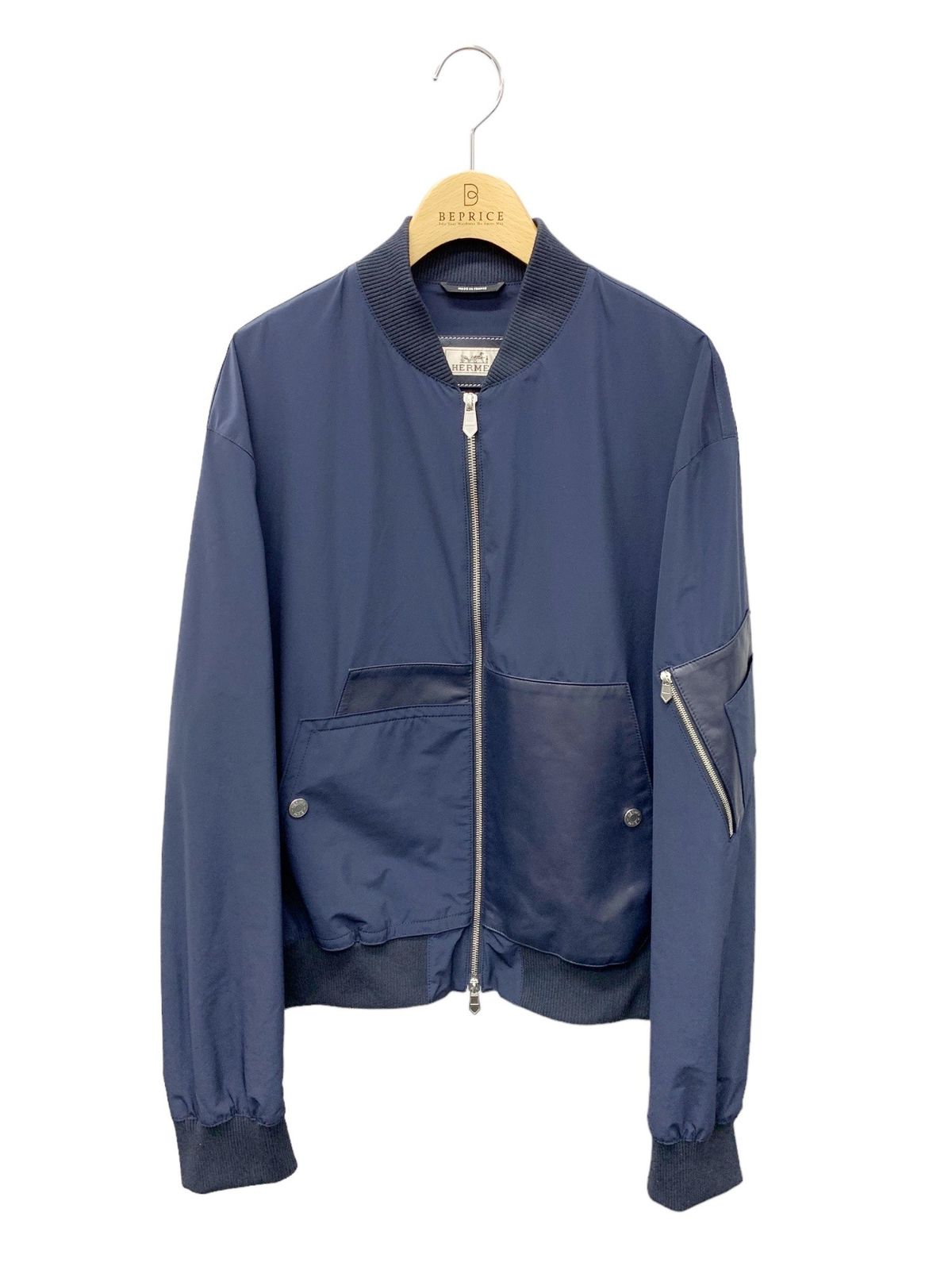 フォクシーNY☆38☆ネイビー☆パーカー FOXEY NEW YORK フード付き