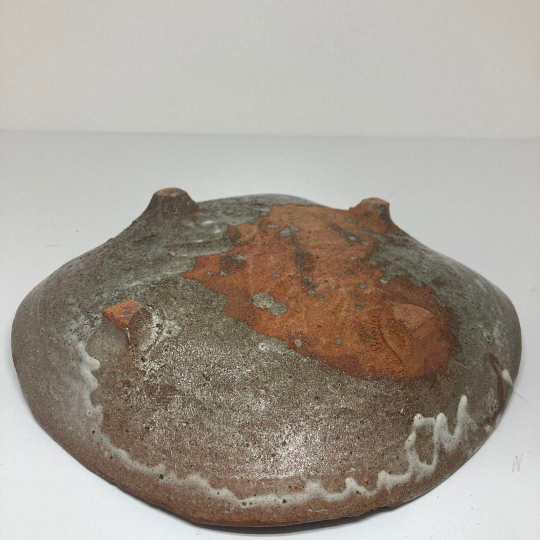 坪島土平　廣永窯　秋草図大皿　唐津　共箱　直径31.2cm 東H5-0624⑦ 坪島土平 廣永窯 秋草図大皿 唐津 共箱 直径31.2cm 東H5-0624⑦
