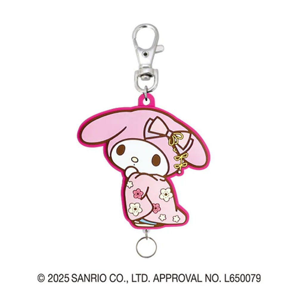  サンリオ 将軍シリーズ ラバーリールキーホルダー マイメロディ 入 セット その他 メイキングトイ