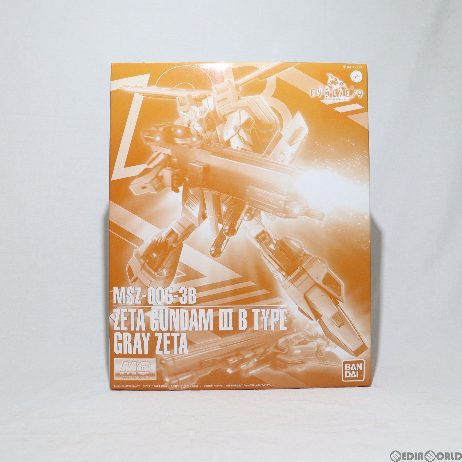 プラモデル　[箱破損] 1/100 MG MSZ-006-3B ゼータガンダム3号機B型 グレイ・ゼータ 「GUNDAM EVOLVE-ガンダム イボルブ-」 プレミアムバンダイ限定 [0195687] GUNDAM EVOLVE../9』に登場する“MSZ-006-3B ゼータガンダム3号機