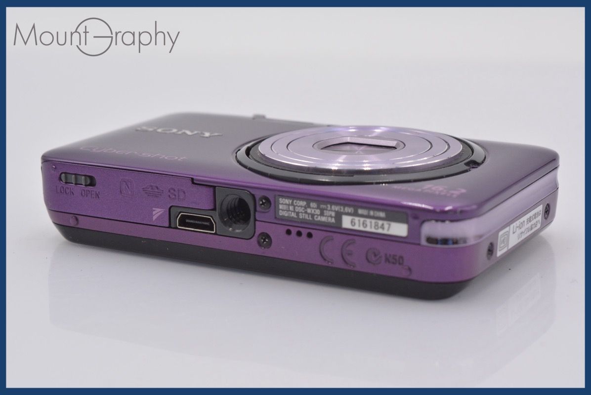 ☆実用美品☆ ソニー SONY Cyber-shot DSC-WX30 5x ☆完動☆同梱可