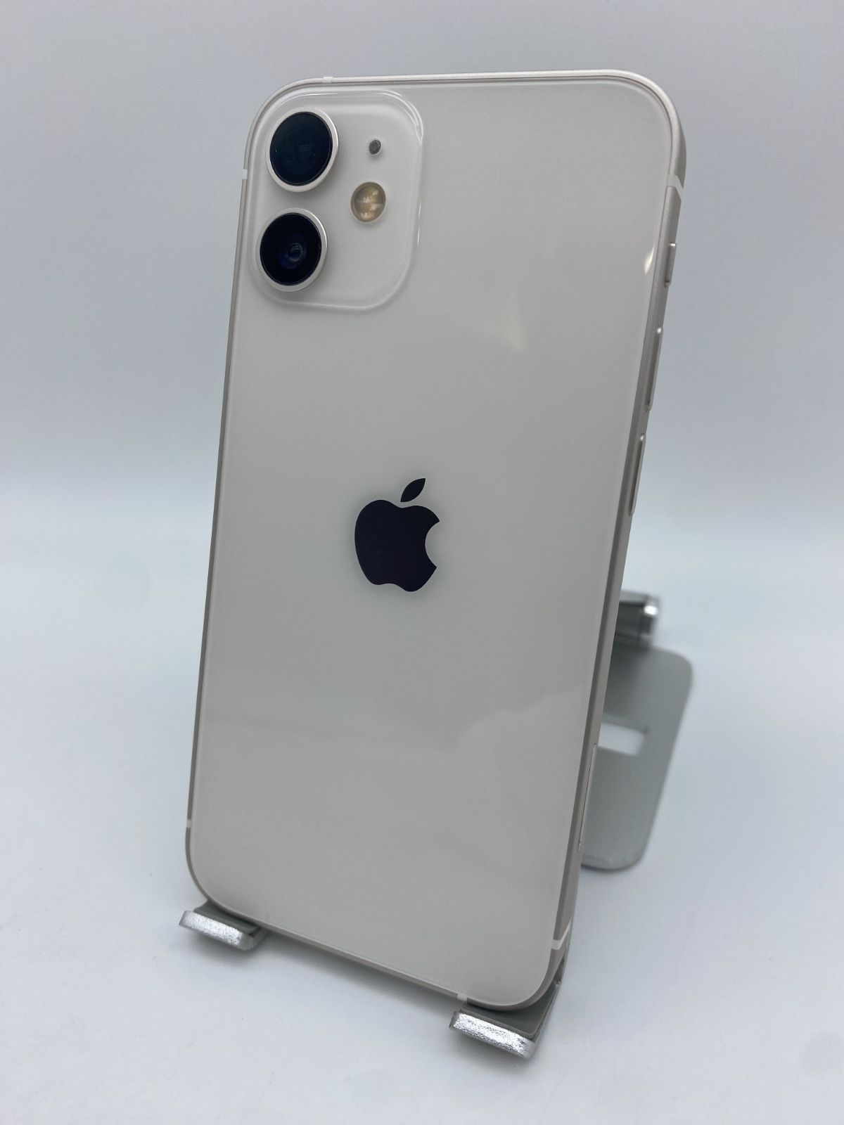 iPhone 12 mini 128GB ホワイト/シムフリー/純正新品バッテリー100%/極 