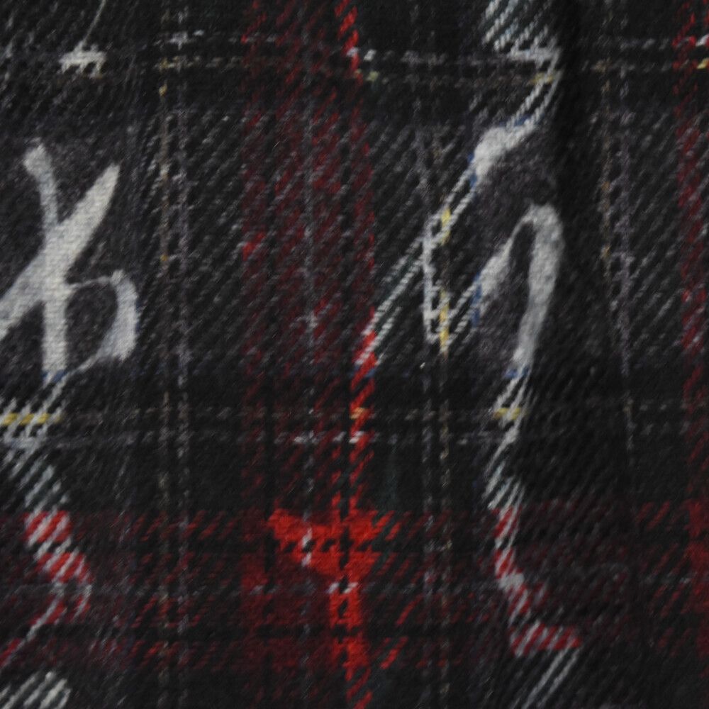 Yohji 20AW Left And Right Check Pants