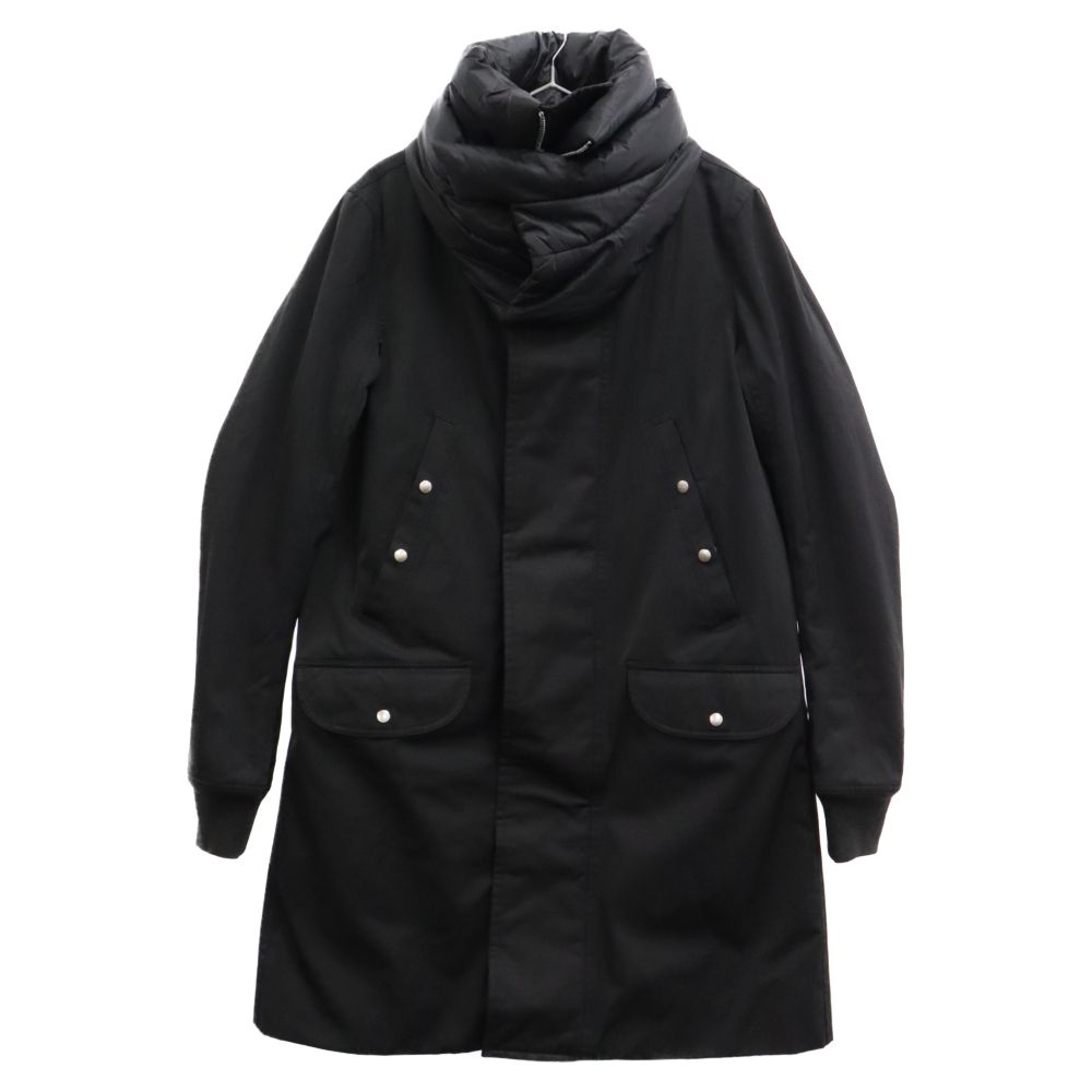 Rick Owens リックオウエンス 20AW ハイネック パファー コート ロング ジップアップコート ブラック RU20F3983-TTNZU Rick Owens (リックオウエンス) 20AW ハイネック パファー コート