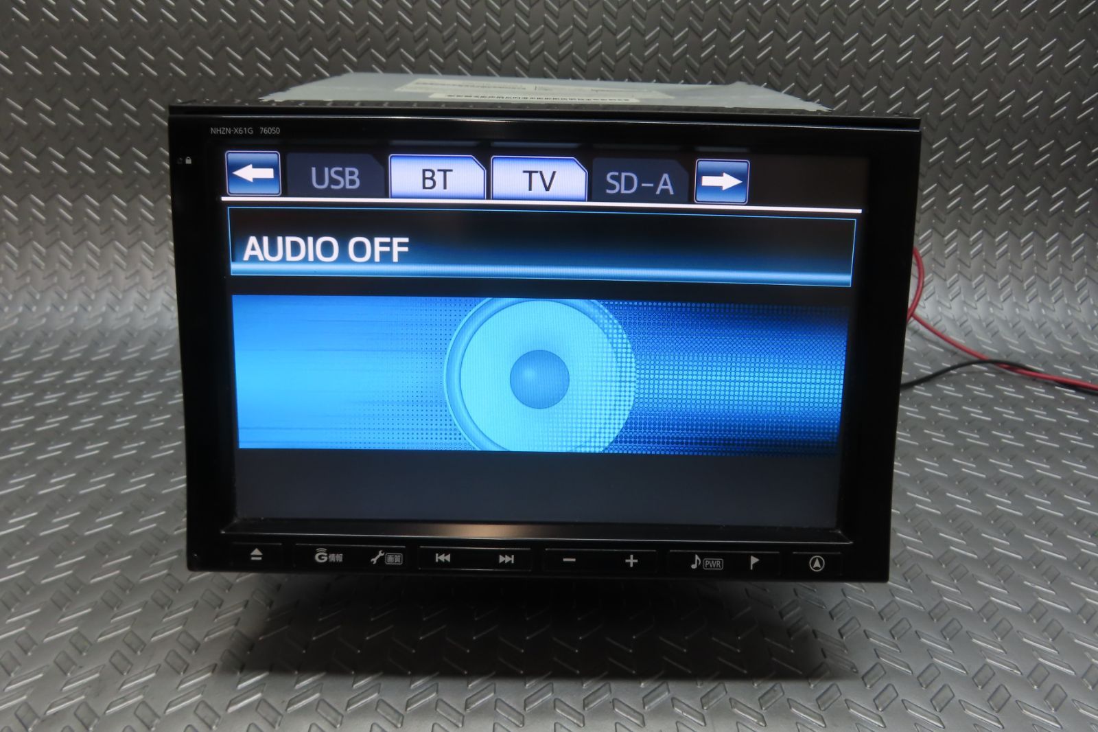 トヨタ純正 8インチ HDDナビ NHZN-X62G Bluetooth トヨタ純正 HDDナビ