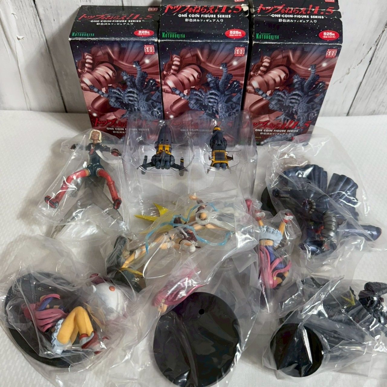 コトブキヤ トップをねらえ！1.5 ワンコインフィギュアシリーズ、エクセリヲン ワンコインフィギュア 「トップをねらえ！1.5」（エクセリヲン