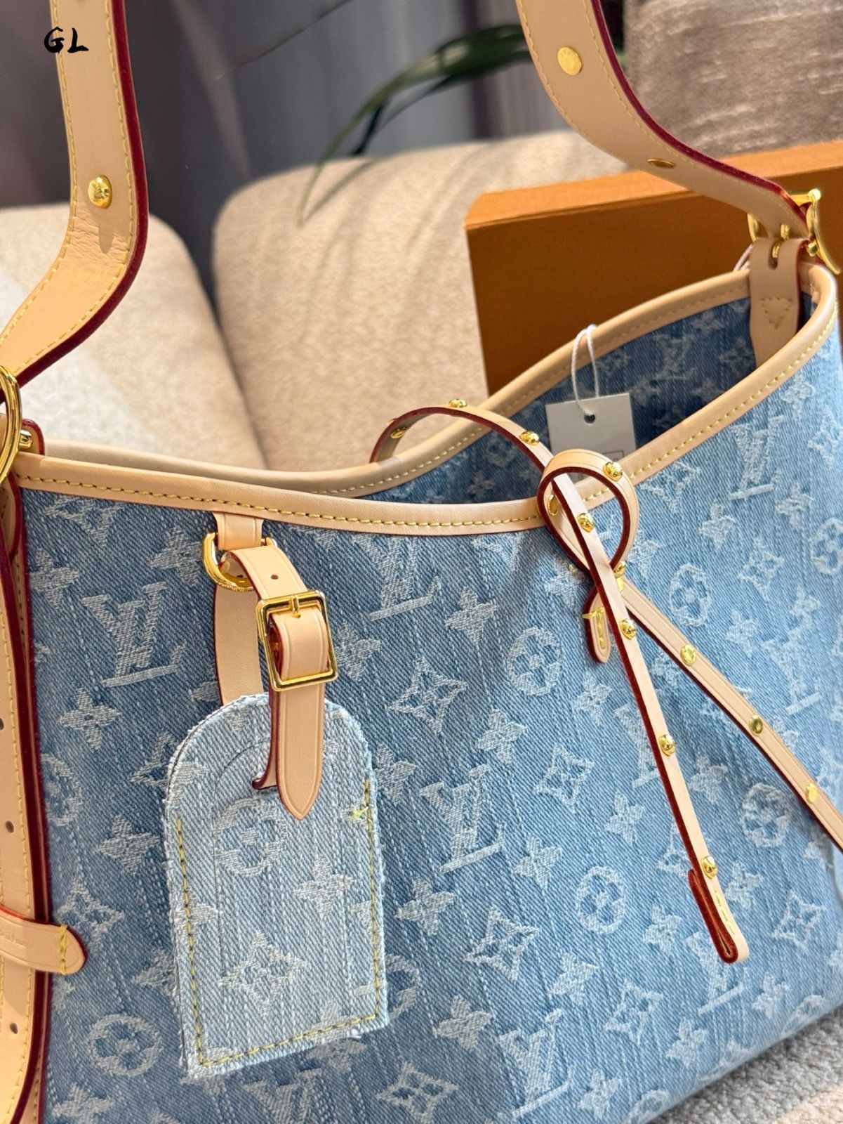 関税込 LV CarryAll handbag M13289 デニムハンドバッグ 関税込 LV CarryAll handbag M13289 デニムハンドバッグ (Louis
