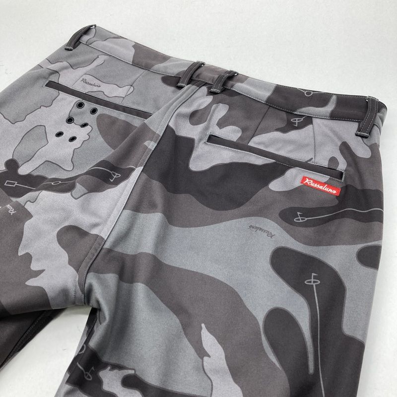 RUSSELUNO ラッセルノ パンツ RS-72208 ルチャ 迷彩柄 カモフラ 裏起毛