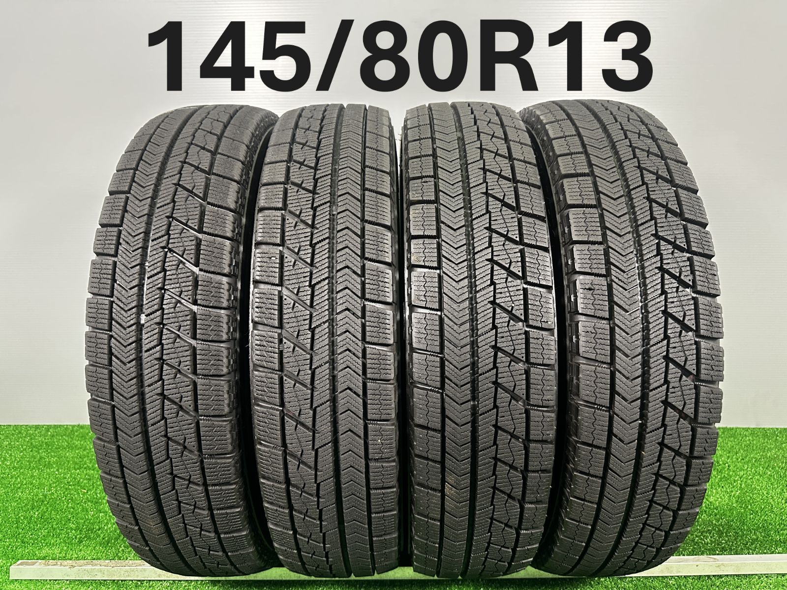 145|80R13 ブリヂストン VRX 2020年製 4本 冬タイヤ スタッドレス TA118