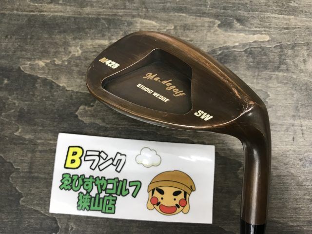 狭山■【中古】 ウェッジ マスダゴルフ STUDIO WEDGE M425 銅メッキ NSPRO 950GH NEO R 58[5205]