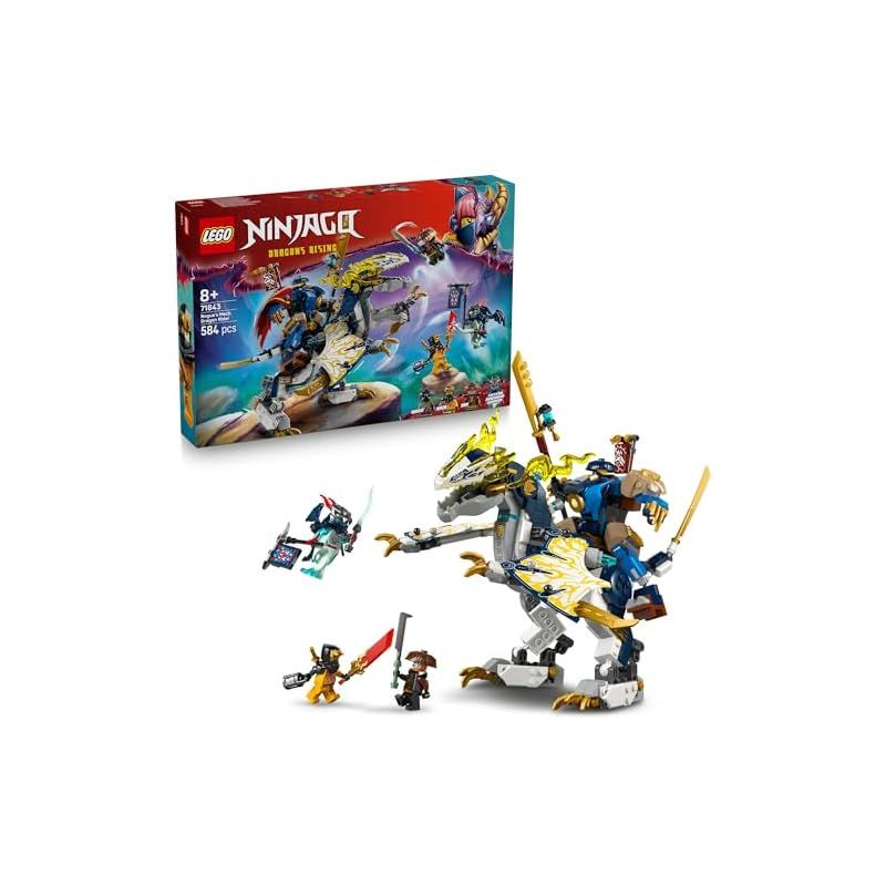 レゴ LEGO ニンジャゴー ローグのドラゴンライダー メカスーツ おもちゃ 玩具 誕生日 プレゼント ブロック 男の子 女の子 子供 8歳 9歳 10歳 小学生 対戦 ロボット ゲーム ごっこ遊び おままごと 0