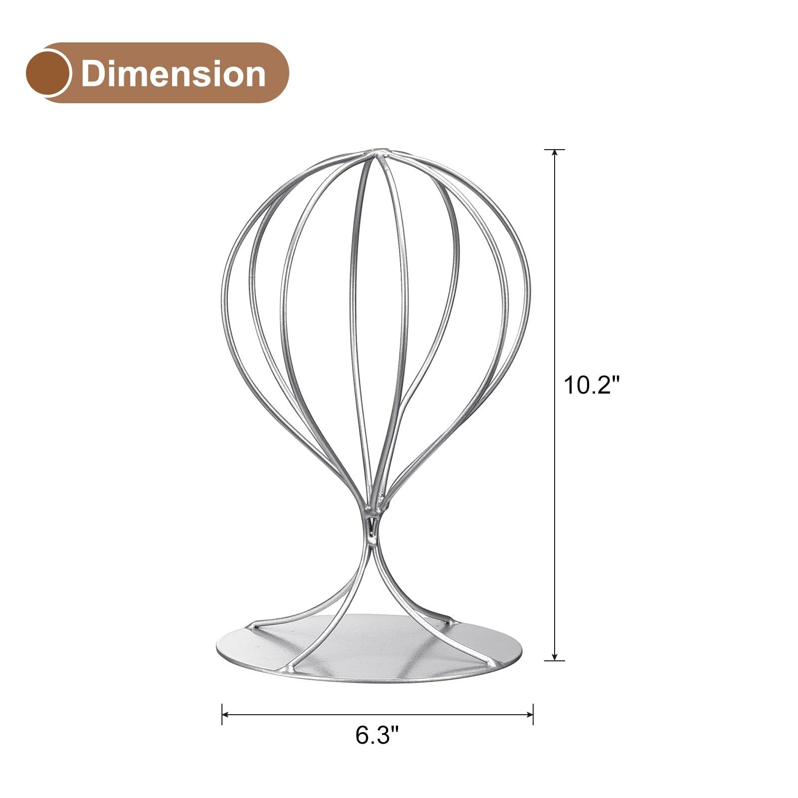 帽子スタンド ハットディスプレイ ウィッグスタンド ブロンズ 32 cm 2
