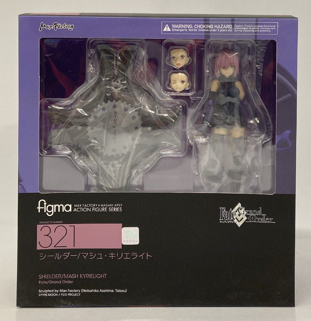figma FGO シールダー/マシュ・キリエライト 321【未開封品】 Amazon.co.jp: figma Fate/Grand Order シールダー/マシュ