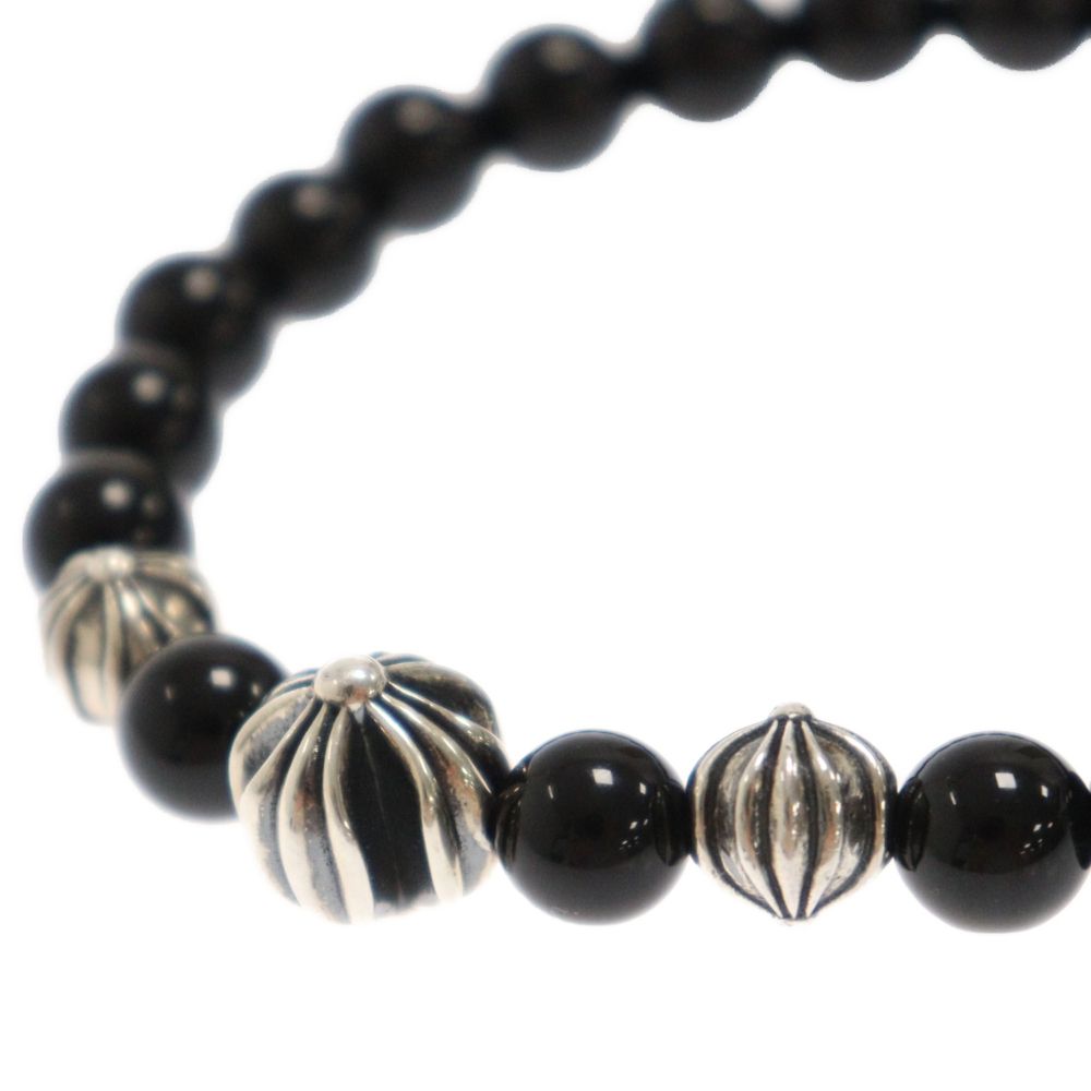 CHROME HEARTS (クロムハーツ) 8mm BEAD ビーズ ブレスレット シルバー