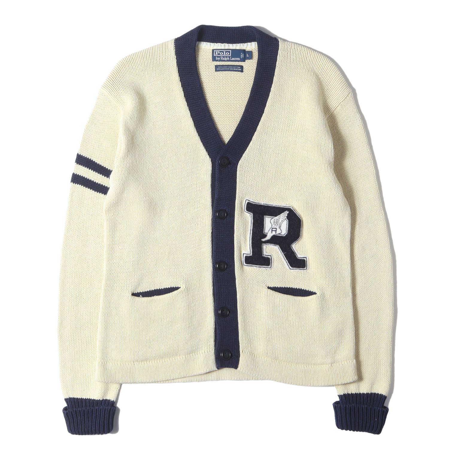 POLO Ralph Lauren ポロ ラルフローレン カーディガン アイボリー
