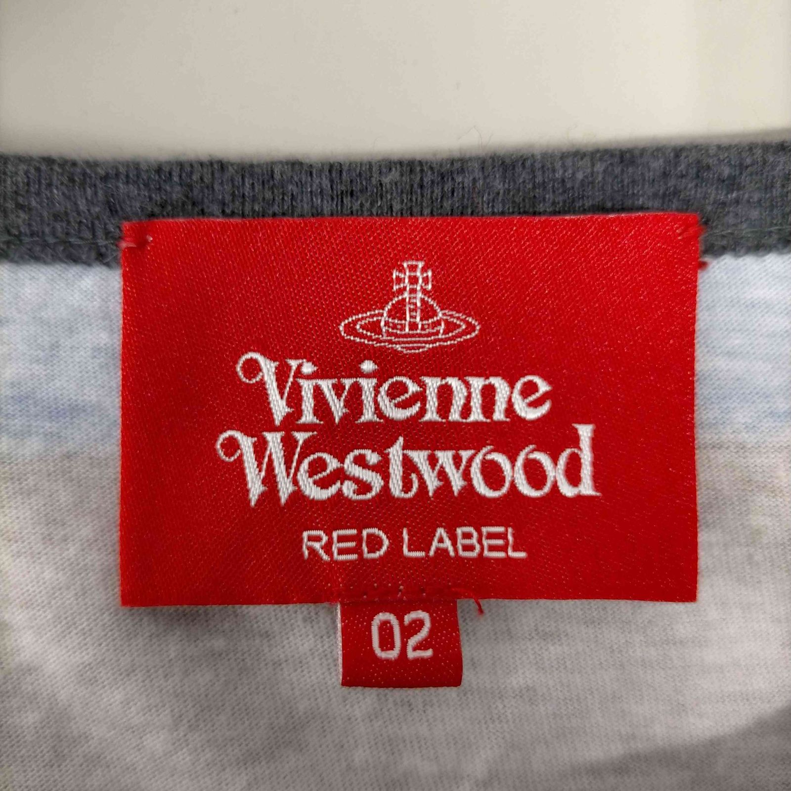 ヴィヴィアンウエストウッドレッドレーベル　グレージュ　オーブ刺繍　サイズ1 Vivienne Westwood（ヴィヴィアンウエストウッド）の「ｺｯﾄﾝ裏毛