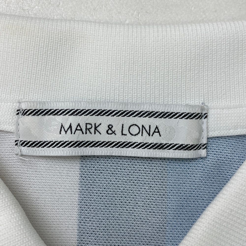 サイズ：S MARK&LONA マークアンドロナ  ノースリーブワンピース 総柄 ホワイト系 [240001176276] ゴルフウェア レディース ストスト サイズ：S MARK&LONA マークアンドロナ ノースリーブワンピース 総柄