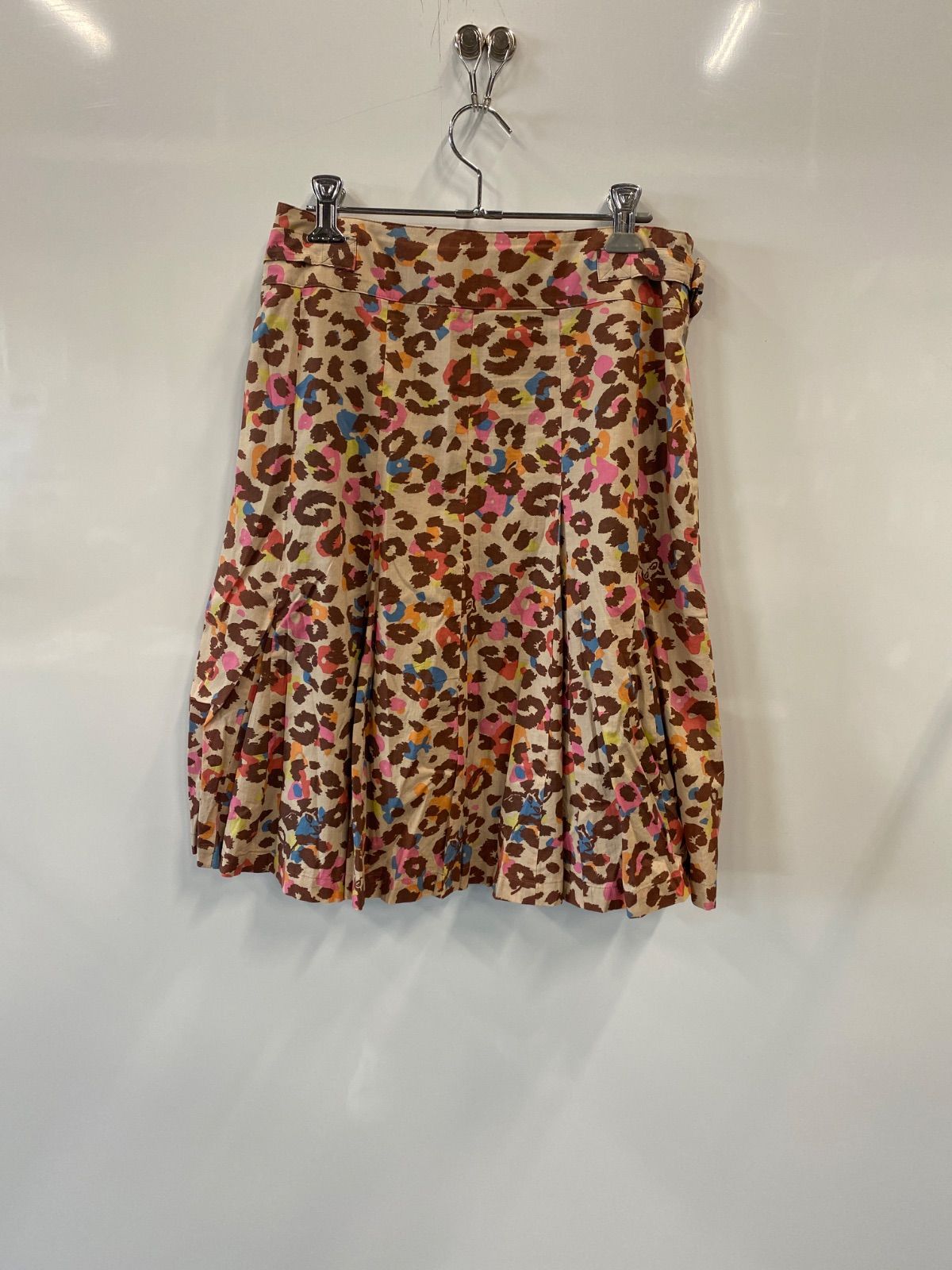 d298⚫︎SONIA RYKIEL⚫︎ソニアリキエル⚫︎ヒョウ柄⚫︎フレア
