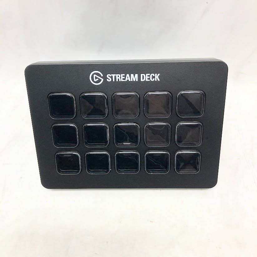 【美品】Elgato Stream Deck MK.2 エルガトストリームデック MK.2 15キー配列 10GBA9901-AMZ A0807 0923ML011 0120240906101347