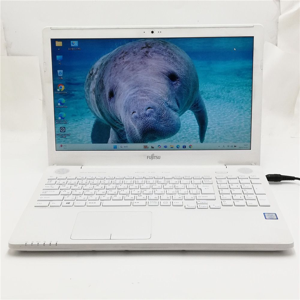 高性能 Wi-Fi有 富士通 ノートパソコン AH50|C3 第7世代 Core i7 16GB 高速SSD 無線LAN Bluetooth Windows11 Office済 即使用