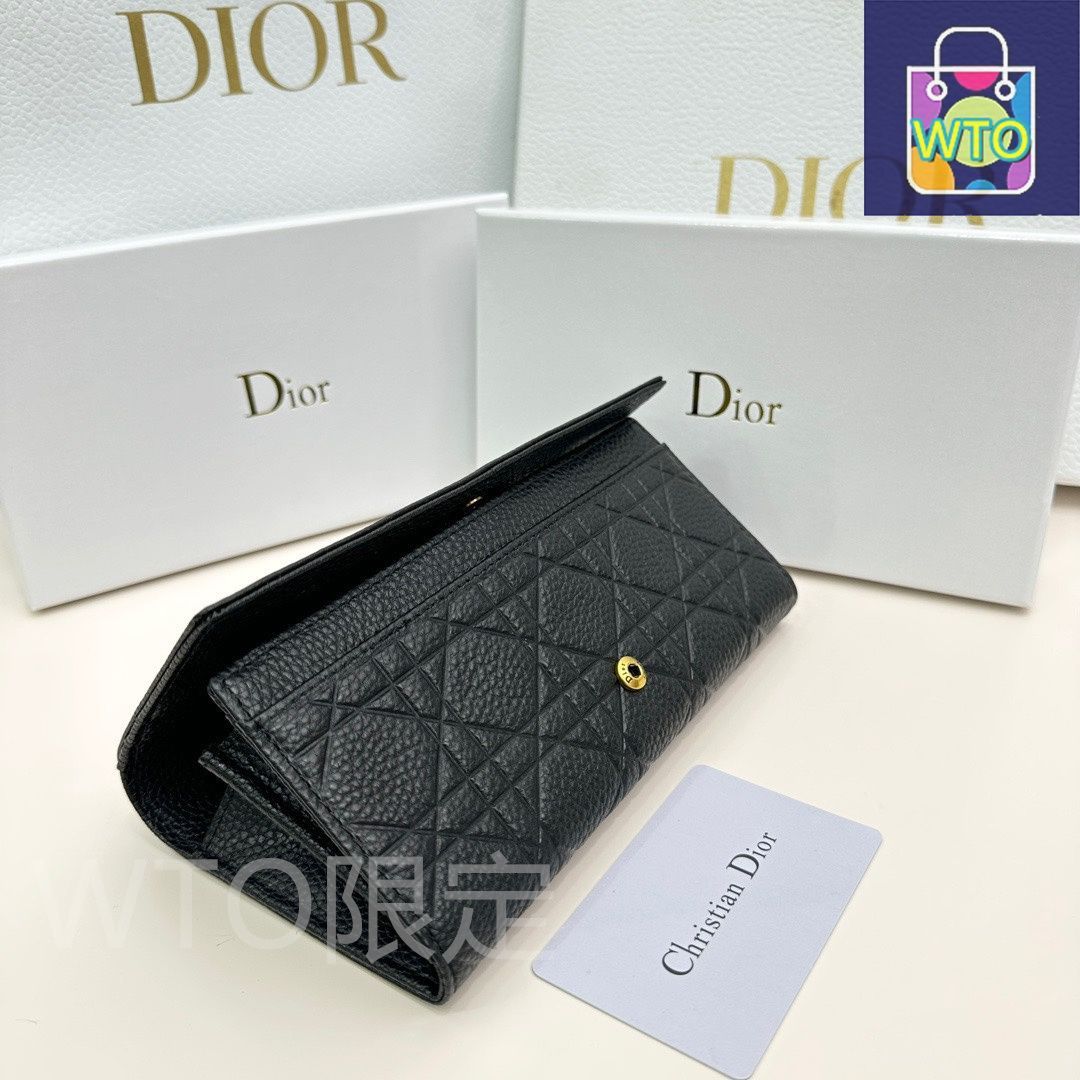 今日特価】Dior ディオール 最新人気ウォレット 輸入小牛皮で