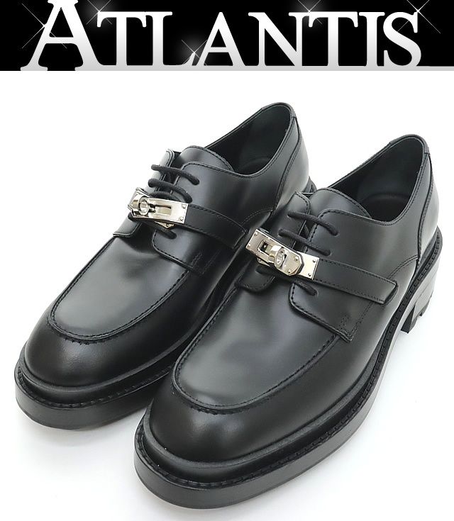 エルメス　ケリーローファー　ブラック　38 広尾店】未使用品 エルメス HERMES ファーストケリー ローファー