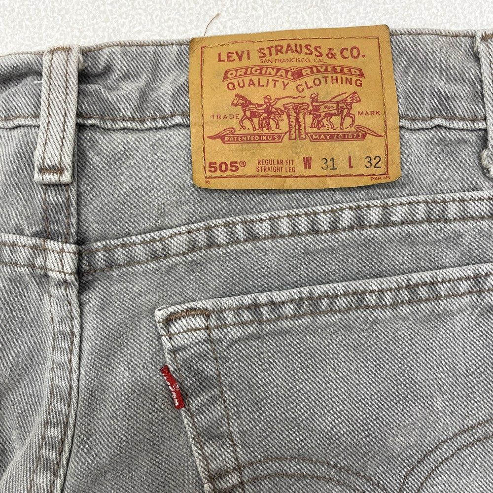 USA製 リーバイス Levi's 505 デニム パンツ テーパード 色落ち W30