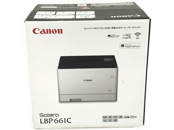 未使用 CANON LBP661C Satera A4カラー レーザープリンター キャノン