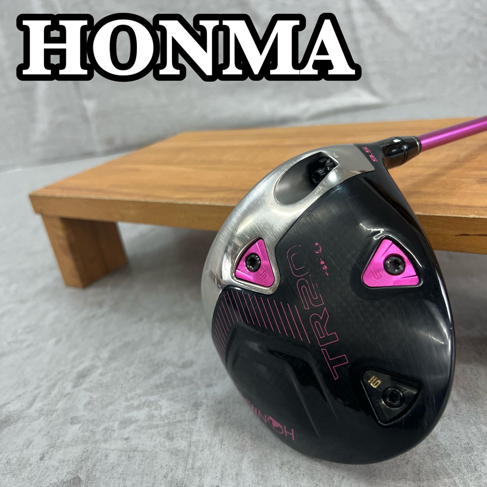 本間ゴルフ - HONMA　ホンマ　TR20　イボミ　モデル　メンズゴルフドライバー　カーボン　S　9.5°　右利き用　45.25インチ　D-2.5 HONMA ホンマ TR20 イボミ モデル メンズゴルフドライバー