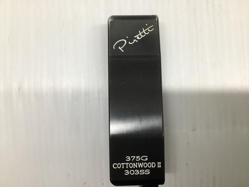 Piretti Piretti MIDNIGHT BLACK COTTONWOOD II 375G 34インチ パター PT オリジナルカーボン フレックスその他 メンズ 男性用 右利き 右用 Cランク ゴルフクラブ