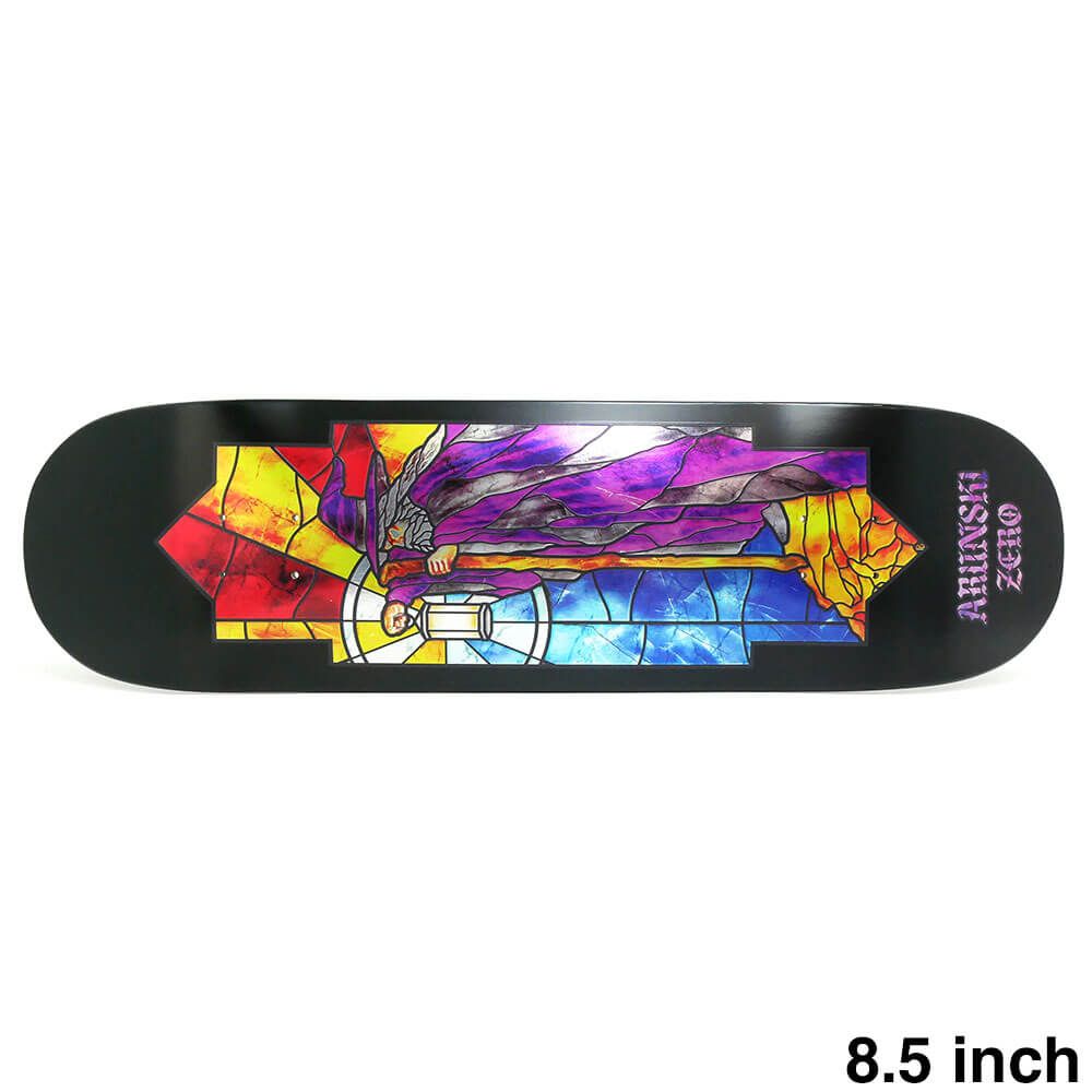 ZERO DECK ゼロ デッキ ADAM ARUNSKI STAINED GLASS 8.5 RESIN-7